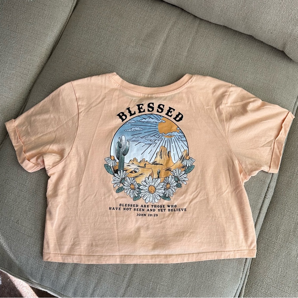 Blessed Crop Top